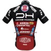 Completo Maglia + Pantaloncino con bretelle Drone Hopper 2022 Androni Giocattoli Manica Corta Rosso Nero